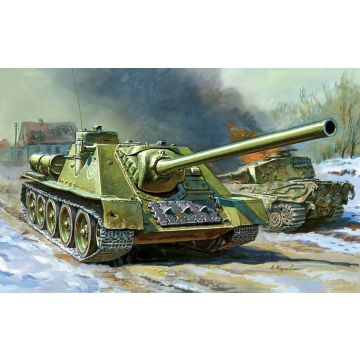 Zvezda - Soviet Self-propelled Gun Su-100 (Zve5044)