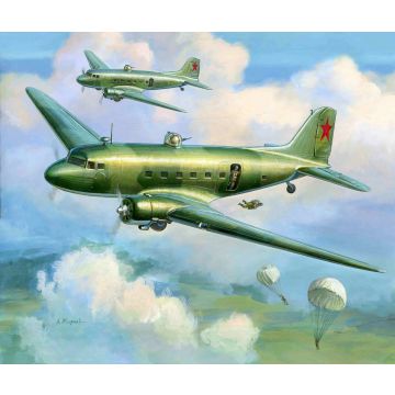 Zvezda - Li-2 Soviet Transport Plane (Zve6140)