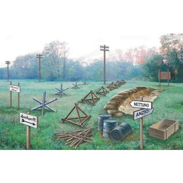 Italeri - Wwii Battlefield Accessories 1:72 (Ita6049s)