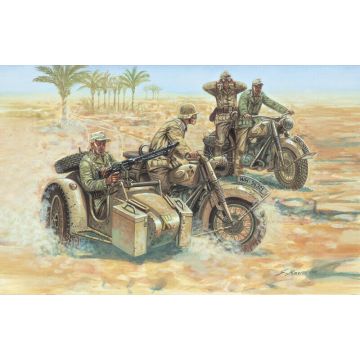 Italeri - Wwii German Motorcycles 1:72 (Ita6121s)