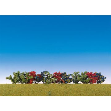 Faller - 12 Bushes, assortment of various colours