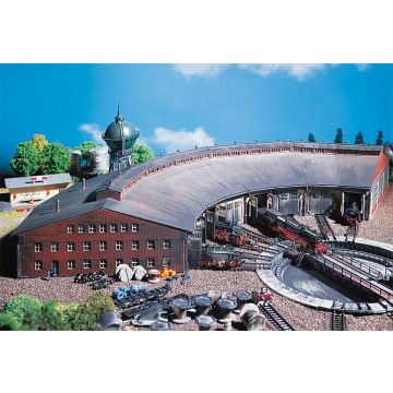 Faller - Ringlokschuppen, 2-ständig