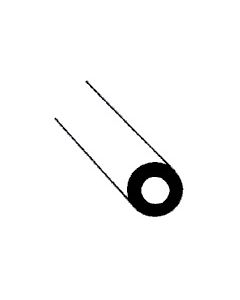 Plastruct - TUBING ROUND BUTYRATE WH. 1.2MM 375MM 15X TB-1