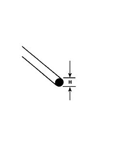 Plastruct - INSERT WIRE BRASS 1.5MM 375MM 10X MIW-2